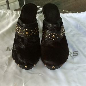 Michael Kors Fur clog